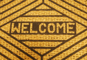 welcome mat